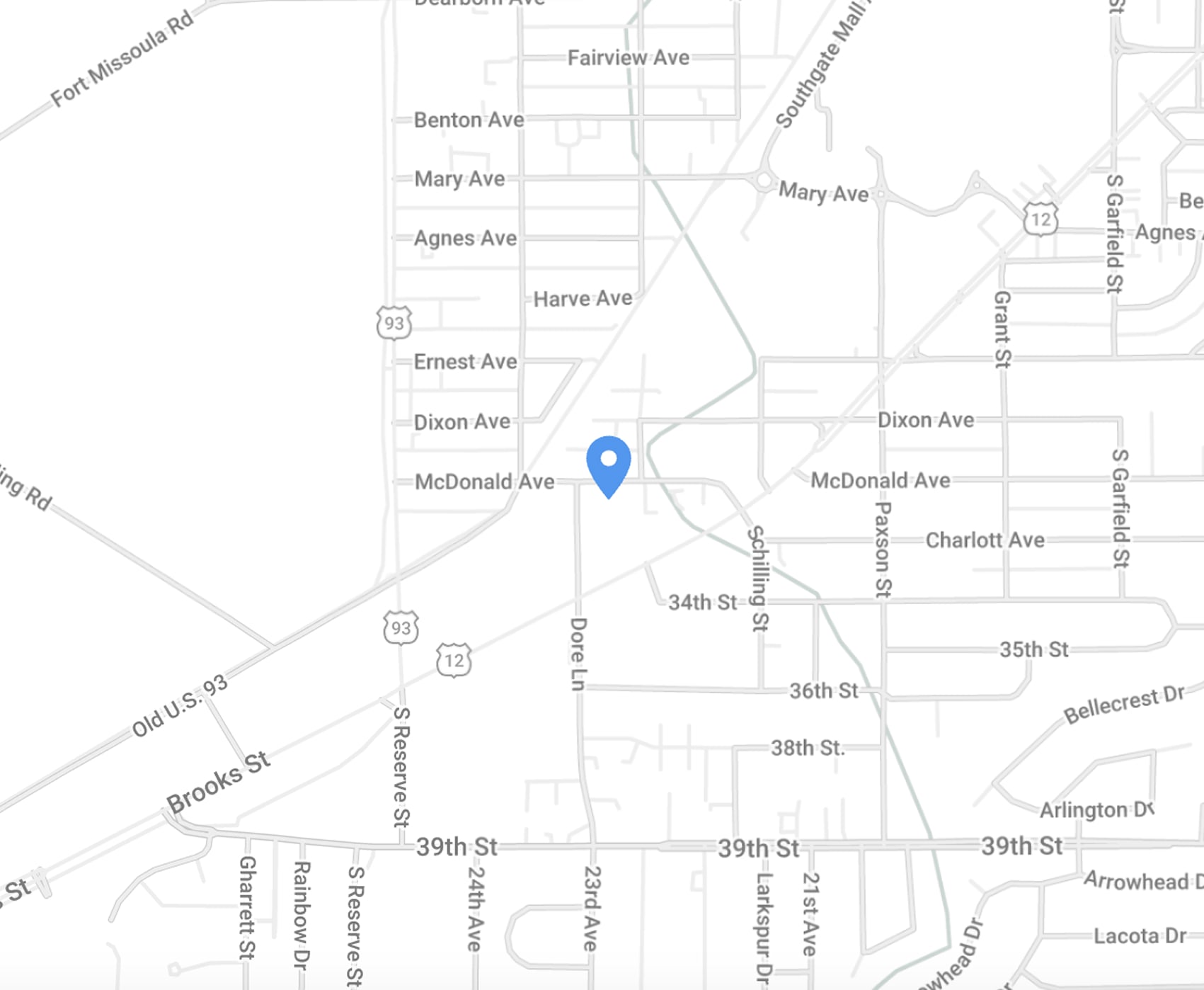 Map of Kris A. McLean Law Firm, PLLC